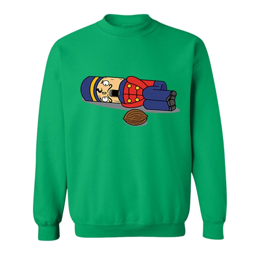 American Stitch Holiday Cheer "Nutcracker" Vibrant Green Sweatshirt
